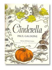 Cinderella title page by Paul Galdone